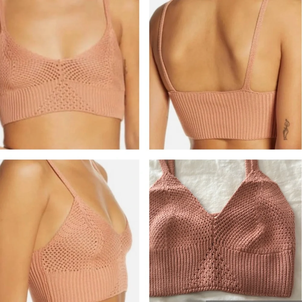 NWT Free People Intimately | You Wanna Brami Crochet Bralette | Medium